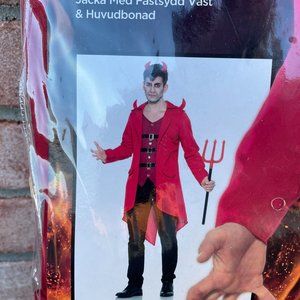 Karnival Devil Men Costume